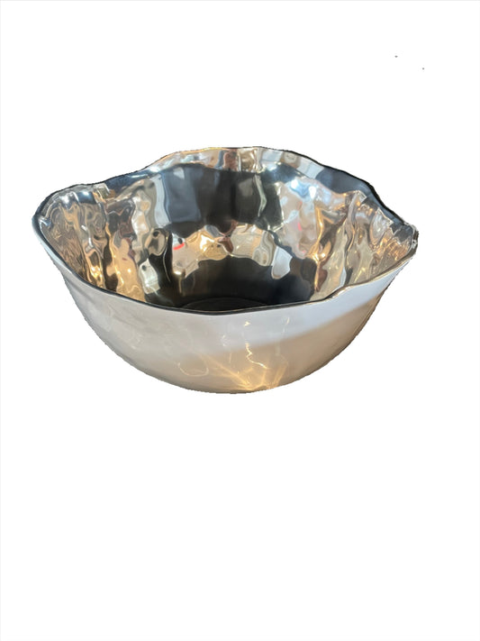 Beatriz Thanni Osaka MD Deep Bowl Wh/Silver