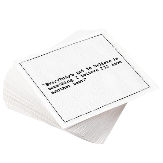 5 Star Beer Quotes Napkins