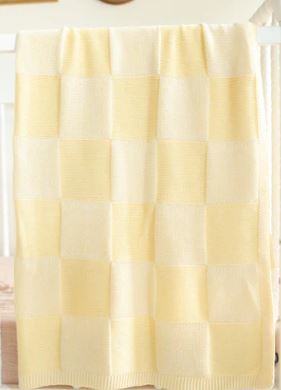 Alashan Charlie Baby Blanket Blondie/White