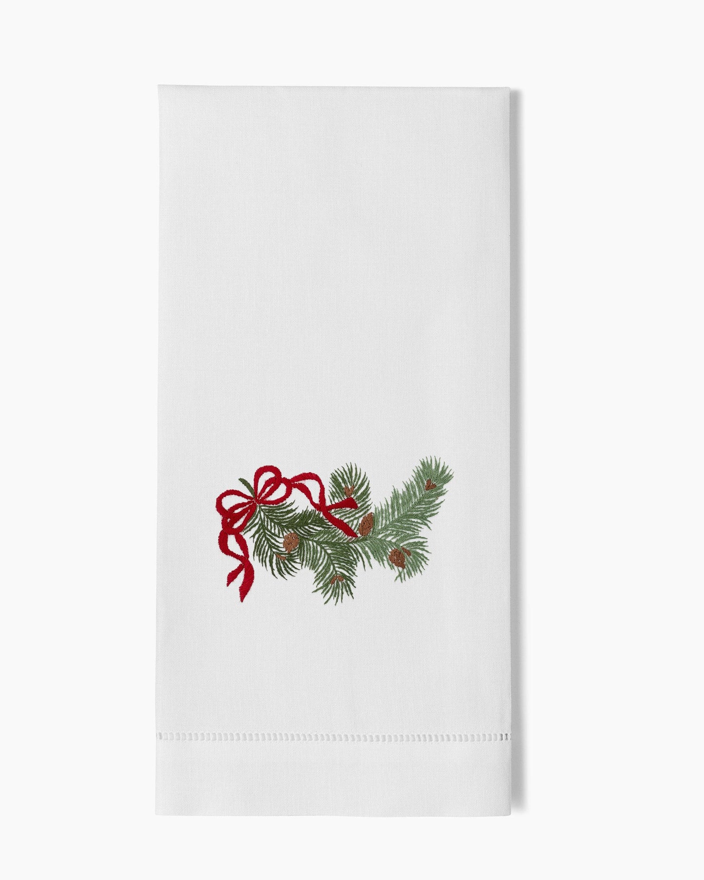 Henry Pine Bough Ribbon Hand Towel