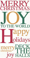 Boston Guest Towel - Joy to the World