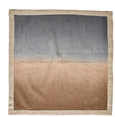 KS Dip Dye Napkin Beige/Taupe/Gray