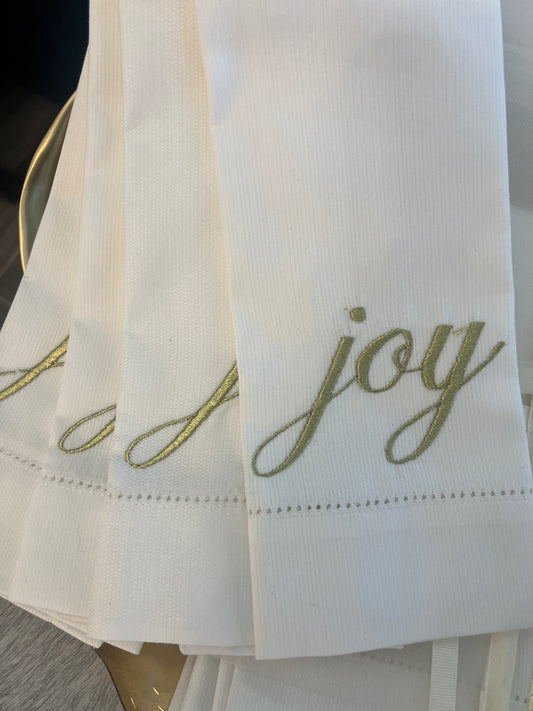 Hya “Joy” Linen Towel Gold