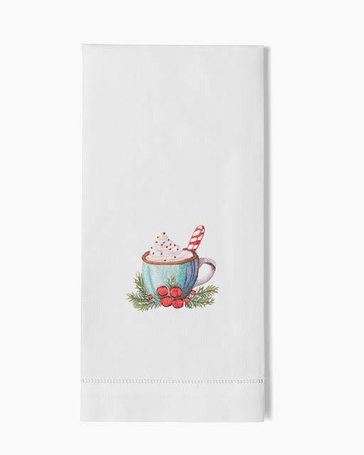 Henry Holiday Hot Chocolate Hand Towel