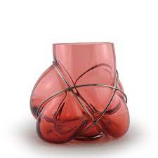 VM Pelote Vase - Rouge