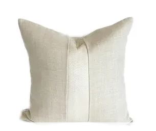 DEC Paulina Linen/ivory Python  14x20  Pillow