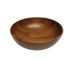 Bahari Teak Wood Salad Bowl Straight