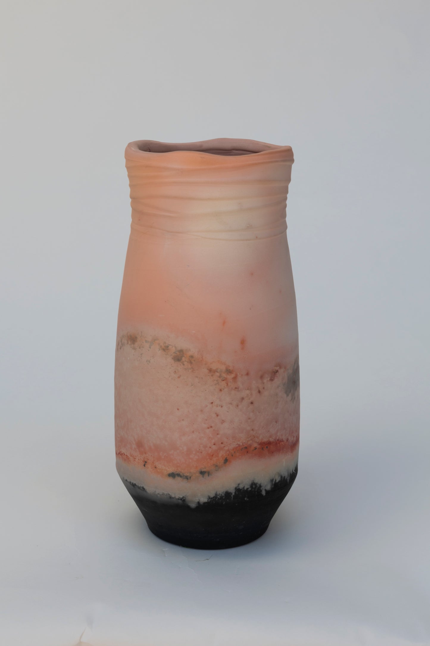 ONE PEACH OMBRE VASE