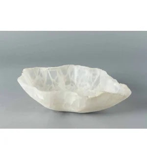 Prima White Ice Onyx Bowl