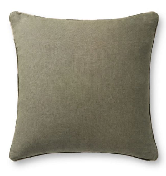 Loloi Green Pillow 22x22