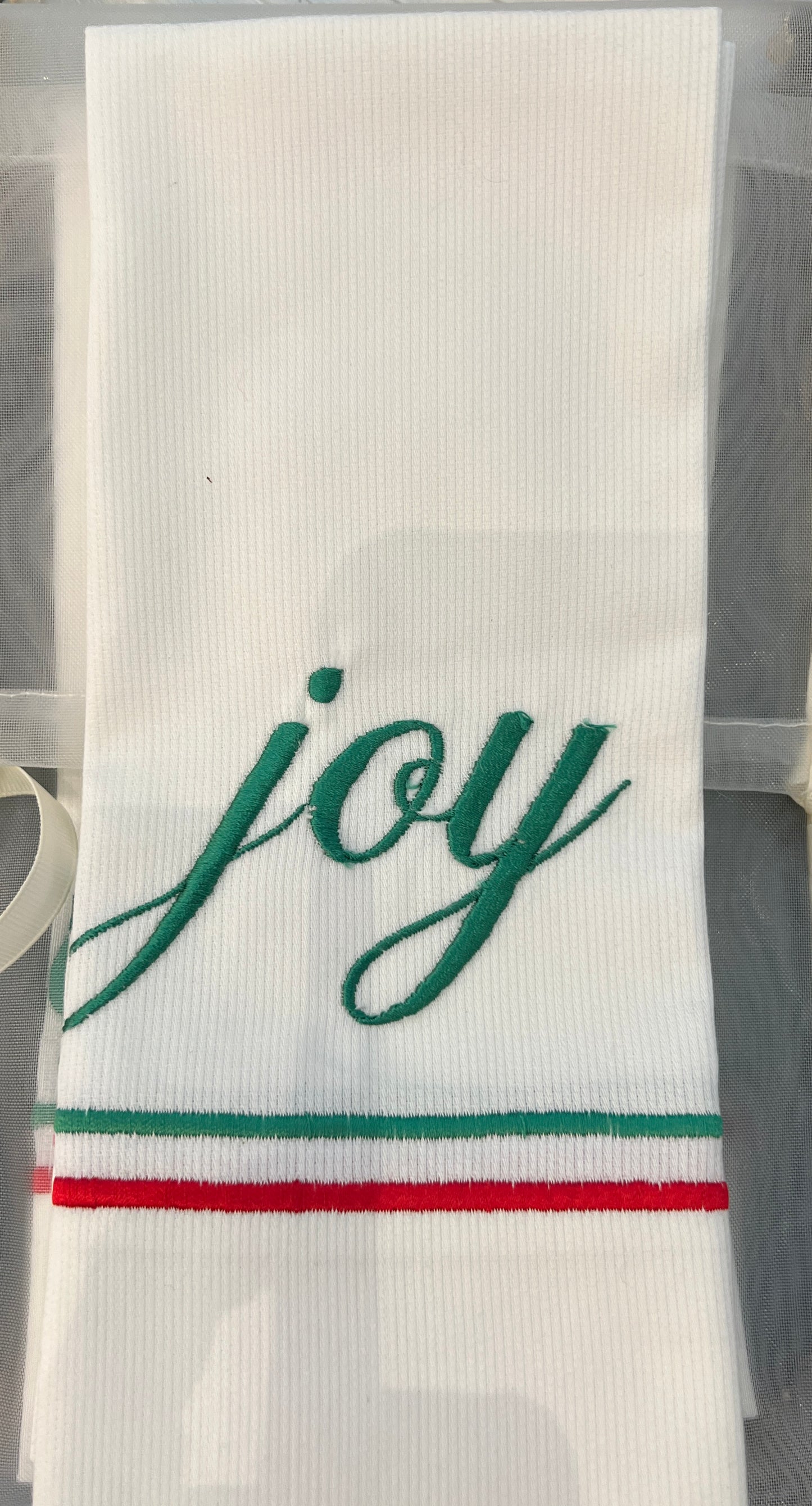 Hya “Joy” Linen Towel Green