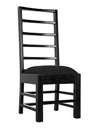 Noir Leandro Chair Charcoal Black